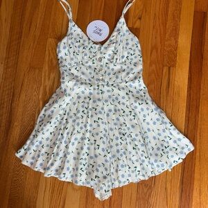 Princess Polly White Floral Romper